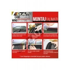 Yeni Ford Courier 2023 ve Sonrası Cam Rüzgarlığı 4lü