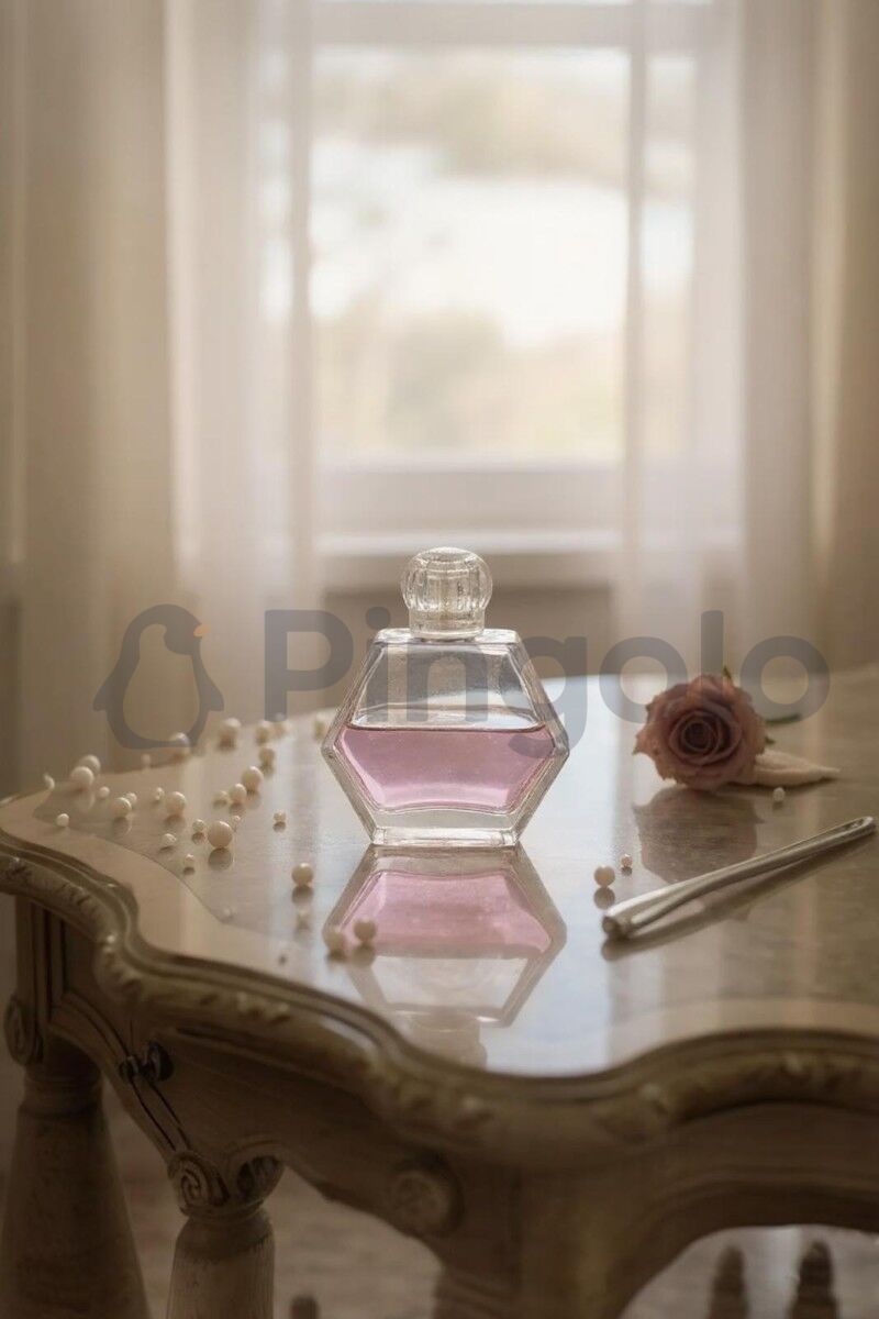 10 Adet Söz, Nişan, Nikah, Düğün Hediyelik Altıgen Cam Şişe