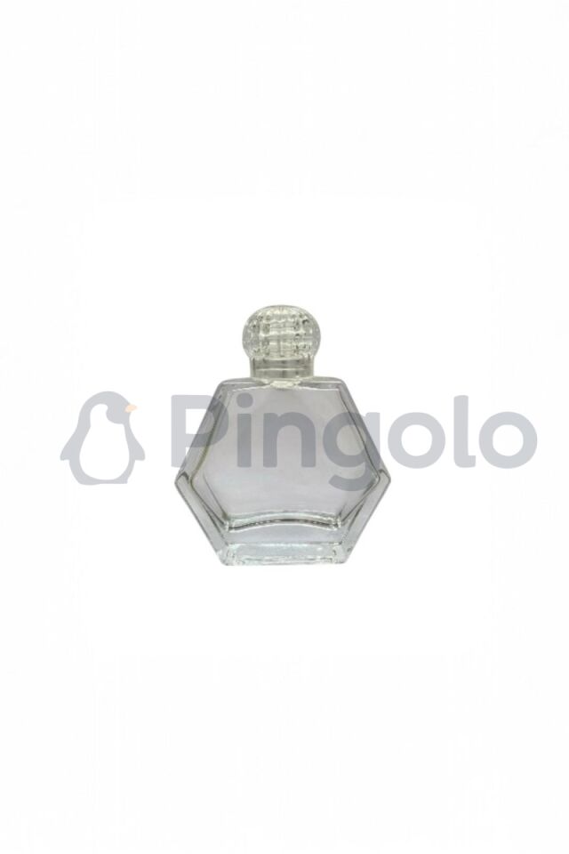 10 Adet Söz, Nişan, Nikah, Düğün Hediyelik Altıgen Cam Şişe