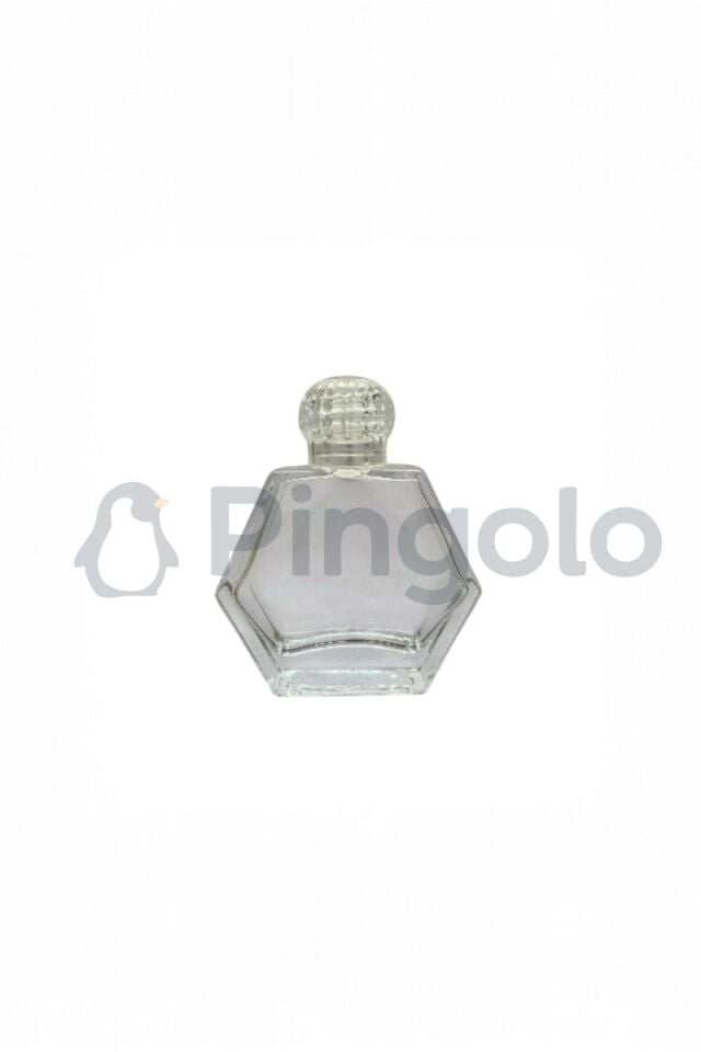 Altıgen Cam Şişe Söz, Nişan, Nikah, Düğün Hediyelik 10 Adet