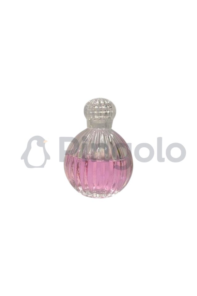 Çizgili Damla Cam Şişe Söz, Nişan, Nikah, Düğün Hediyelik 10 Adet