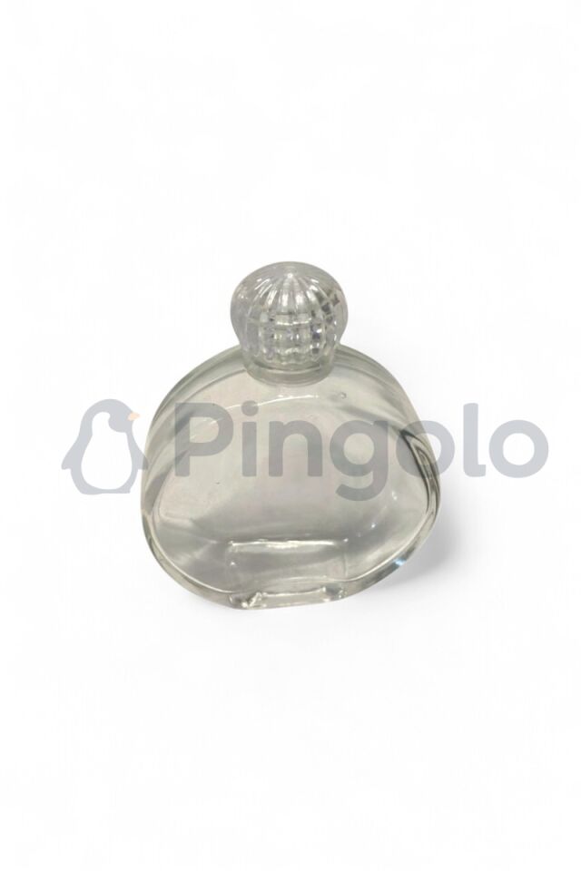 Yuvarlak Yassı Damla Cam Şişe Söz, Nişan, Nikah 10 Adet