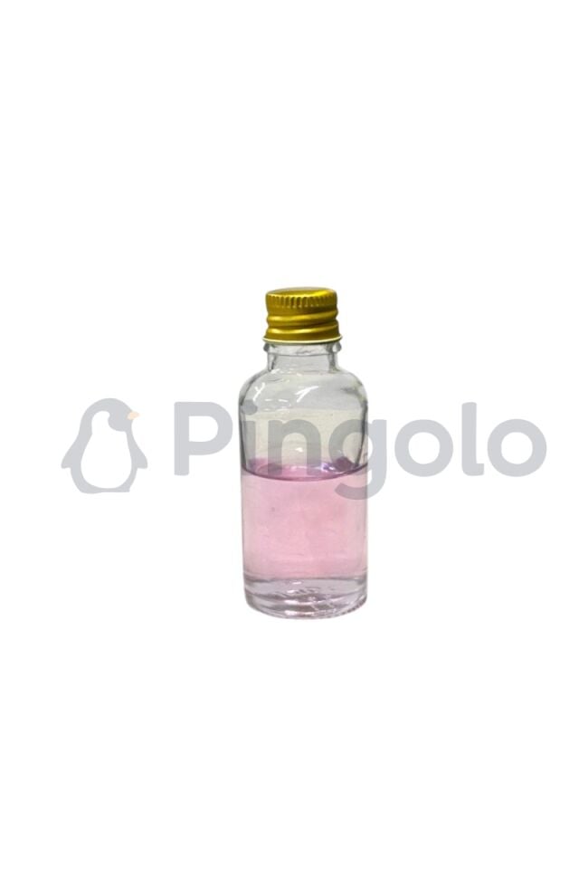 30cc Gold Kapak Cam Şişe Söz, Nişan, Nikah, Düğün Hediyelik 10 Adet