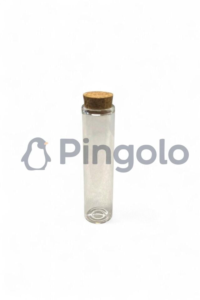 Mantar Kapaklı Cam Şişe 10 cm Söz, Nişan, Nikah, Düğün Hediyelik 50 Adet