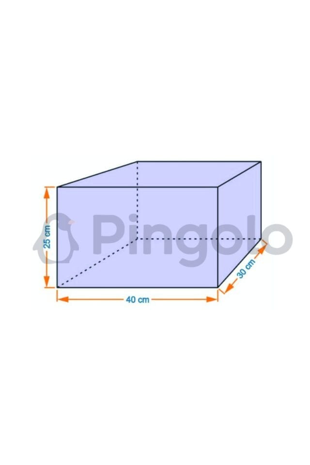 Şeffaf Gümüş İşlemeli Pleksi Büyük Boy Bohça Kutusu