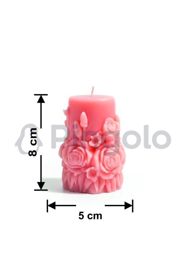 Güllü Silindir Silikon Kalıp