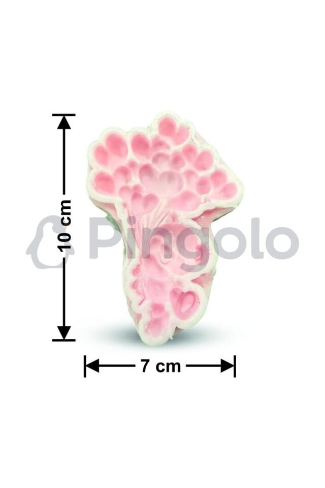 Balonlu Ayıcık Silikon Kalıp