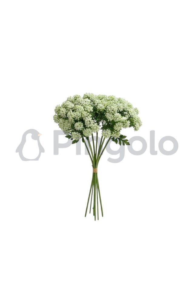 Sedum Cipso 9 Dallı Yapay Çiçek PNG-501 Krem
