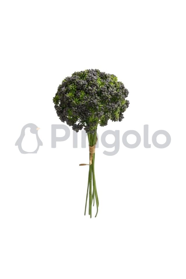 Sedum Cipso 9 Dallı Yapay Çiçek PNG-501 Mürdüm