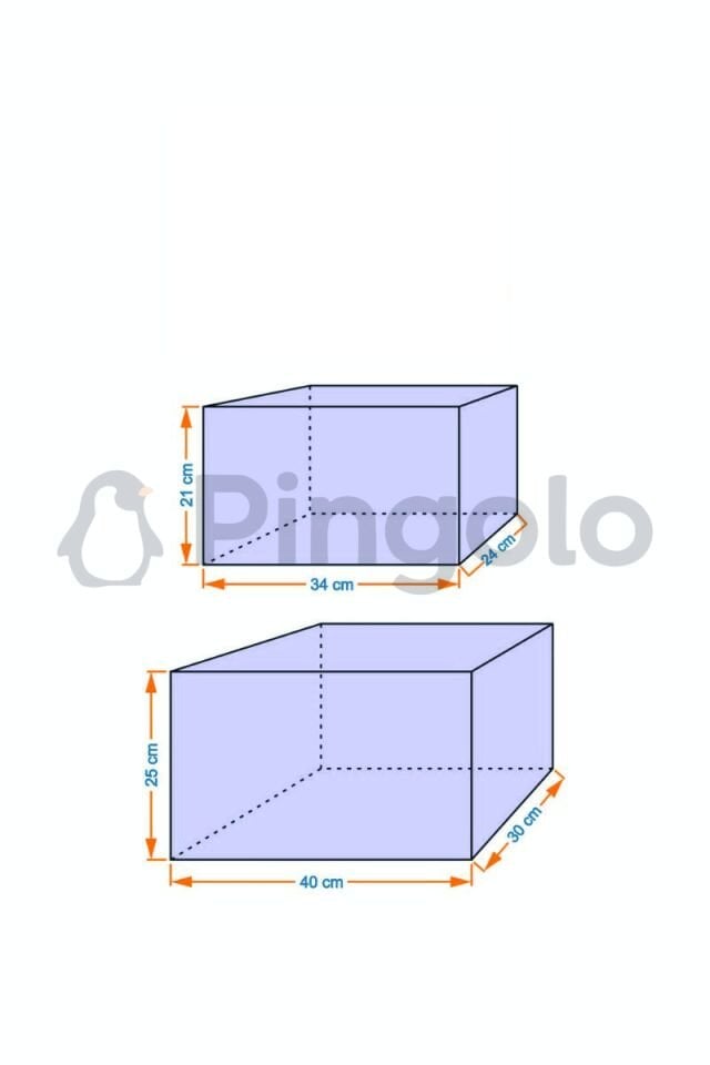 2'Li Set Şeffaf Akrilik Pleksi Hediye Nişan Bohçası Sandığı